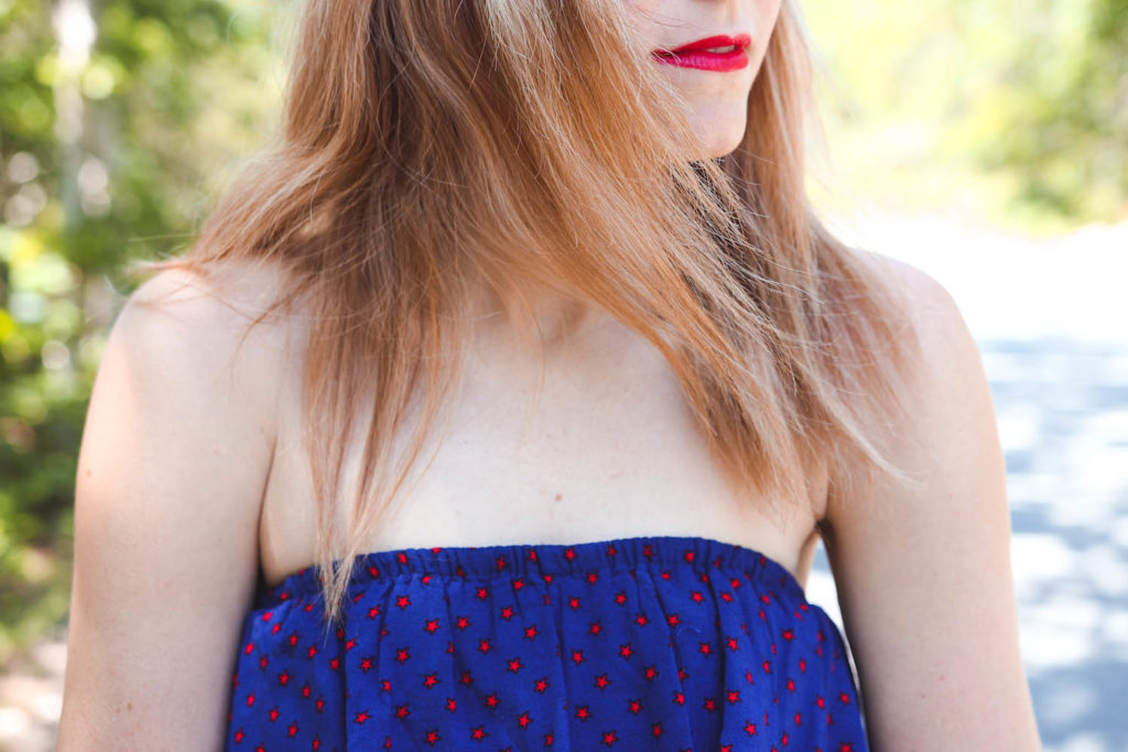 Aeropostale star romper, Red white and blue outfit, july 4 outfit, nyc fashion blogger, nyc fashion blog