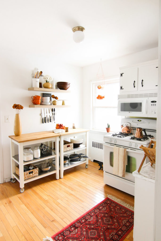 Kitchen Before + After: How I Painted My Kitchen Cabinets White