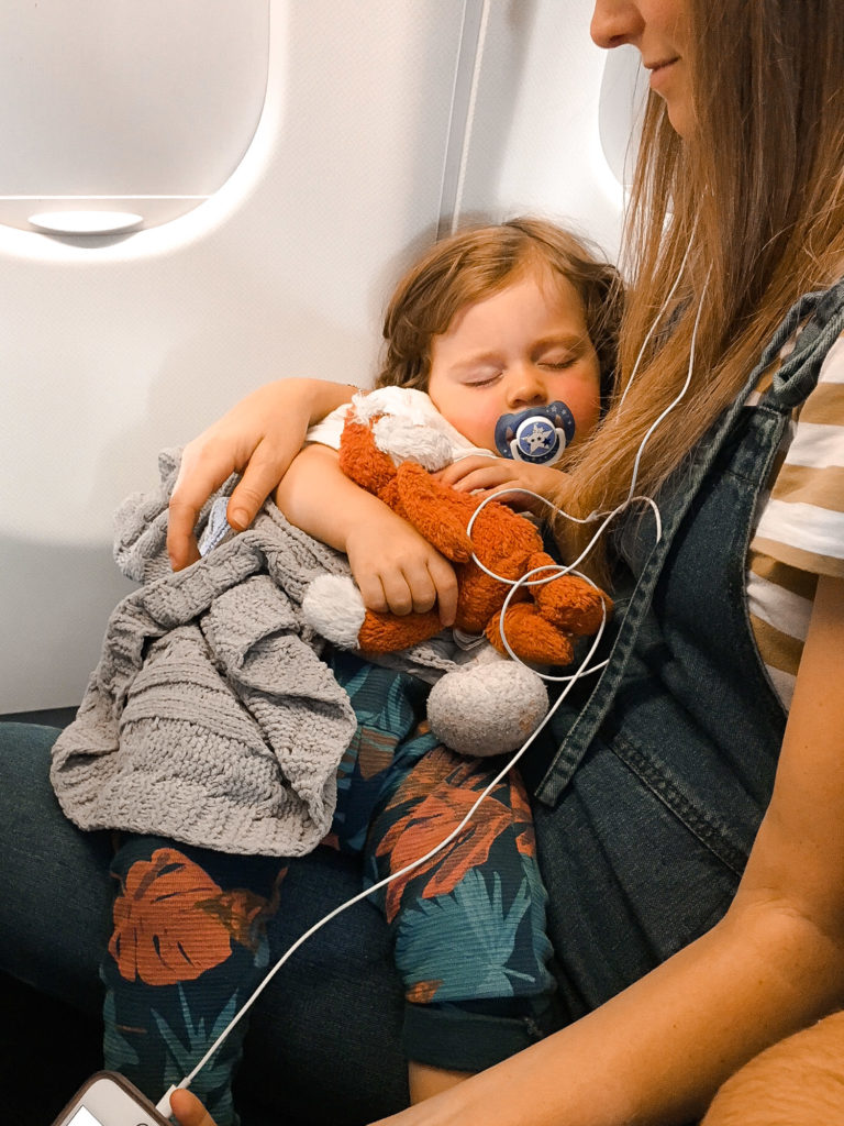 Taking A 10 Hour Flight With A Toddler Tips + Things We Learned