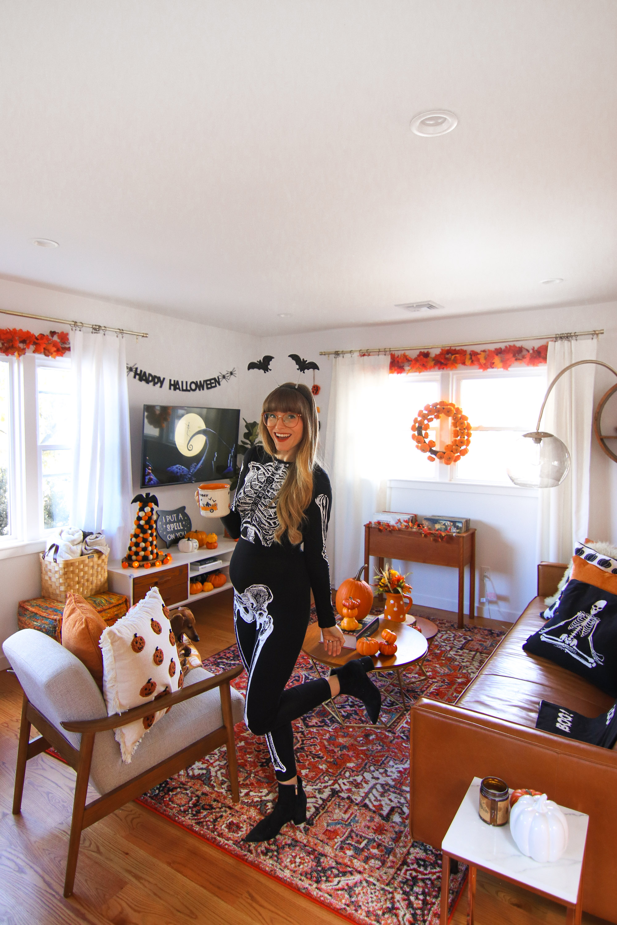 Indoor Living Room Decorations for Halloween