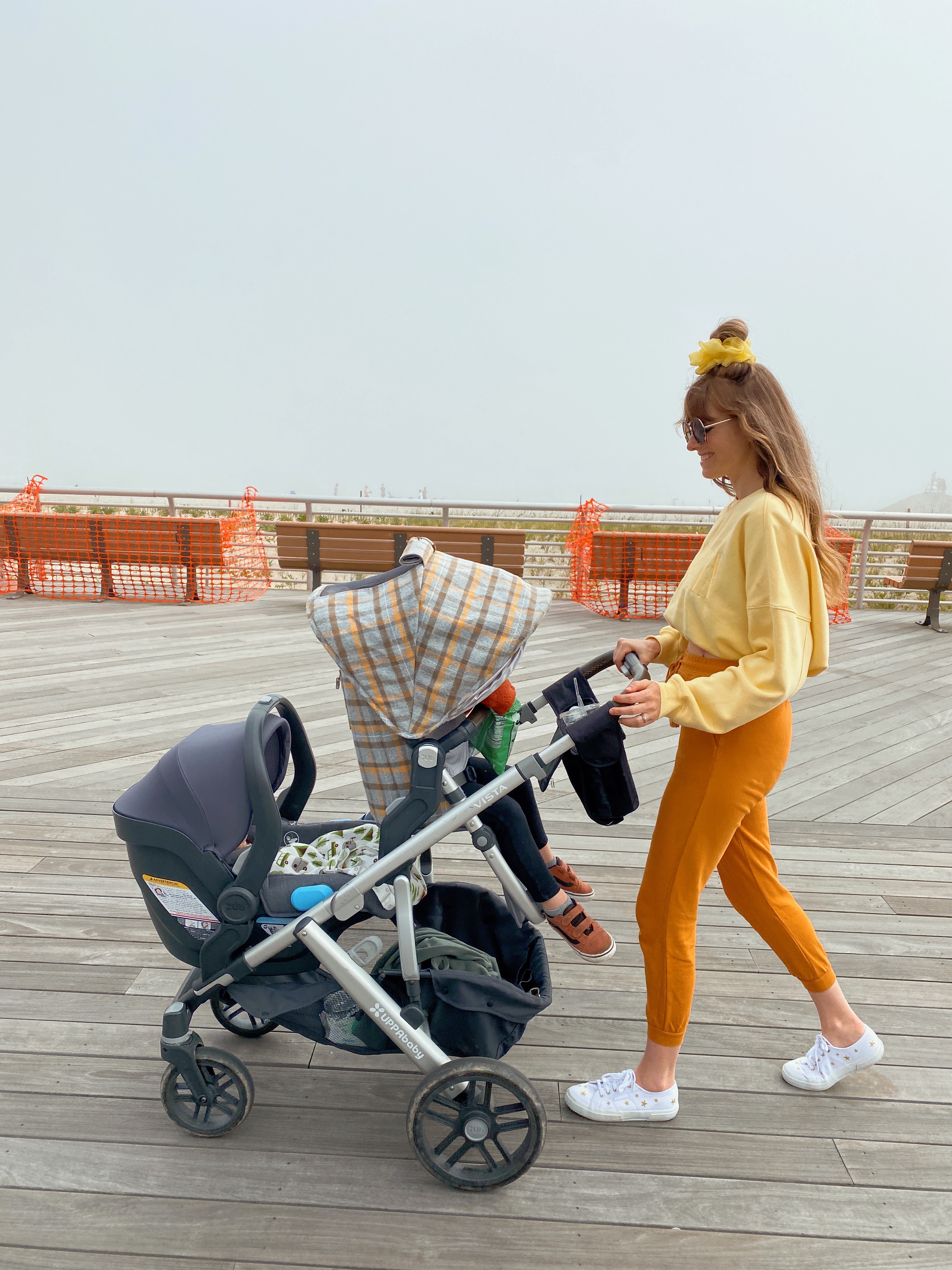 Our Double Stroller + Car Seat Review