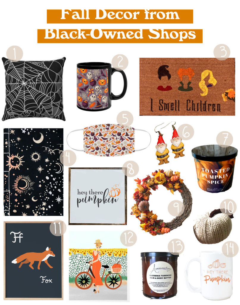 Fall Decor From Black-Owned Shops